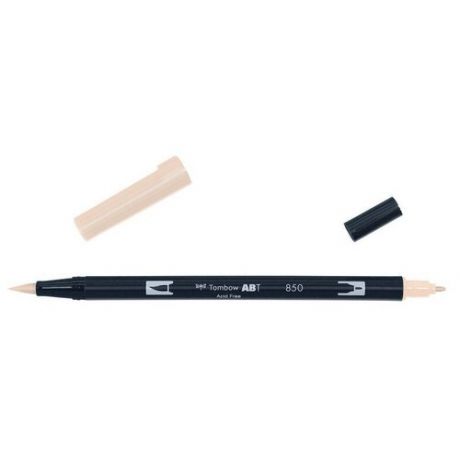 Маркер-кисть Tombow ABT Dual Brush Pen 850 телесный ABT-850