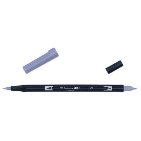 Маркер-кисть Tombow ABT Dual Brush Pen 553 фиолетовый туман ABT-553