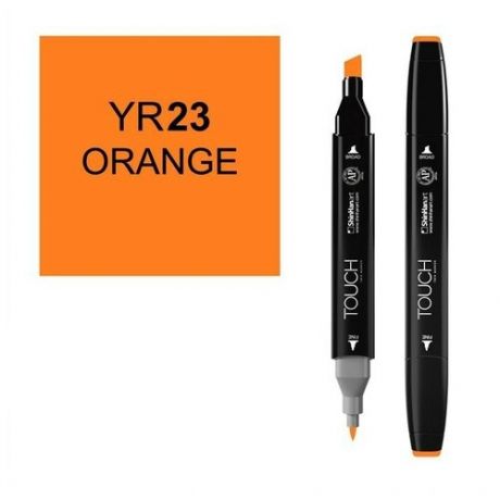 Художественный маркер TOUCH Маркер спиртовой двухсторонний TOUCH ShinHan Art, оранжевый