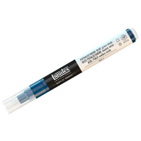 Маркер акриловый Liquitex Paint marker Fine 2мм, скошенный, зеленый фтал ( Артикул 317970 )