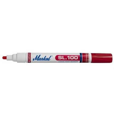 Маркер на основе жидкой краски Markal SL.100, 100°C, 3 мм, красный {M31240320}