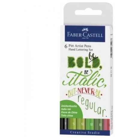 Faber-Castell Набор для леттеринга "Весна", 6 шт