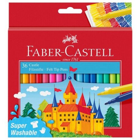 Faber-Castell Набор фломастеров Замок (554203) 36 шт