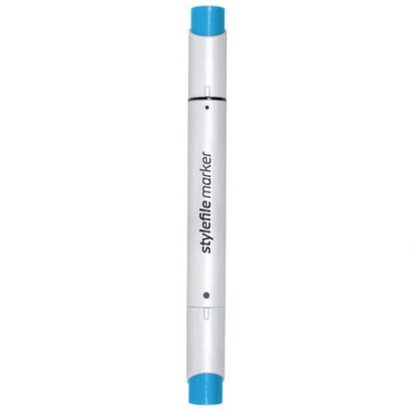 Stylefile Маркер двухсторонний Brush цвет 560 синий индийский