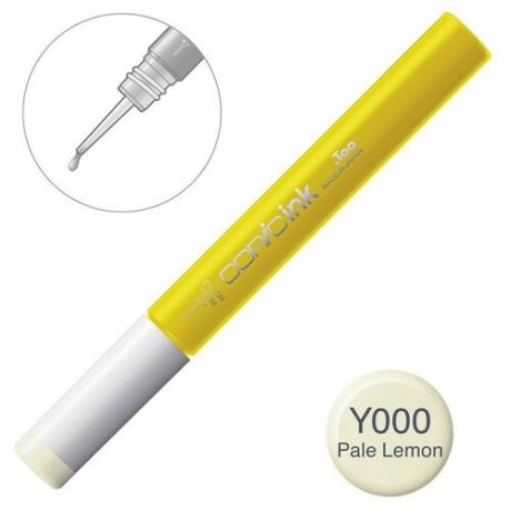 Художественный маркер COPIC Заправка для маркеров COPIC 12мл, Y000 Лемонный бледный