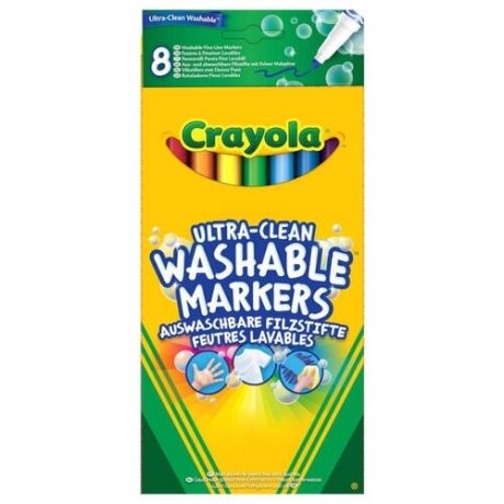 Crayola Фломастеры смываемые 8 шт. (58-8330)