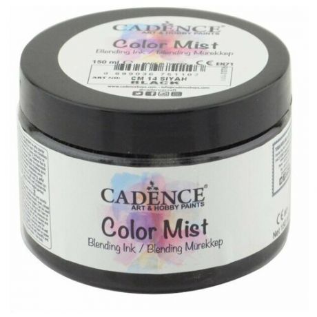 Чернильная краска Cadence Color Mist Blending Ink. Black CM-14