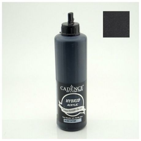 Акриловая краска Cadence Hybrid Acrylic Paint. Black-H60