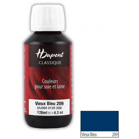 DU0600125 Краска для шелка H Dupont Classiс, 125мл (209 синий старинный)