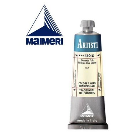 Масляные Maimeri Краска масляная Maimeri ARTISTI 60мл, 410 Зелено-голубой ФЦ