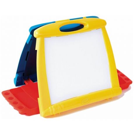 Доска для рисования детская Crayola двусторонняя (5074) желтый/голубой