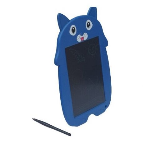 Интерактивный Детский планшет для рисования стилусом Dog Blue/ графический планшет для рисования диагональ 8,5 дюймов