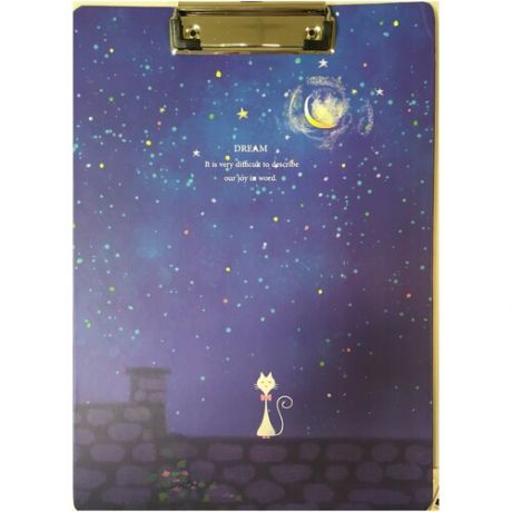 Доска-планшет с прижимом А4 (216х306 мм), картон