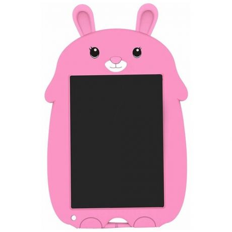 Интерактивный Детский планшет для рисования стилусом Pink Rabbit /Розовый Кролик/ графический планшет для рисования диагональ 8,5 дюймов
