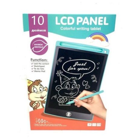 Графический планшет LCD panel / Планшет для рисования 16*25 см, магнитный планшет пиши стирай