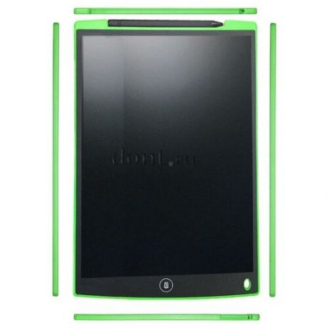 Планшет для рисования LCD 12" Colorful green