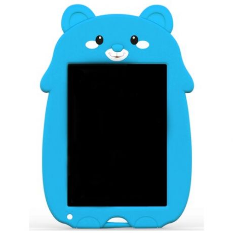 Графический планшет для рисования в форме медвежонка, диагональ 8,5, цвет синий, 27,5х19х1 см, little Rainbow LR-BRD-07