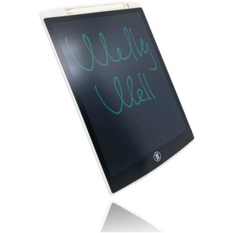 WellyWell Графический планшет для рисования с LCD экраном 12" , белый