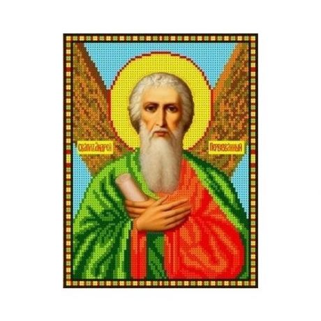Святой Андрей Рисунок на ткани 18,5х25 Каролинка ткби 4053