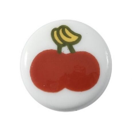 Набор пуговиц Magic Buttons Красная вишня QN105-W1 13 мм, 36 шт. белый