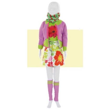 Набор для шитья «Одежда для кукол Candy Flower №2», DressYourDoll