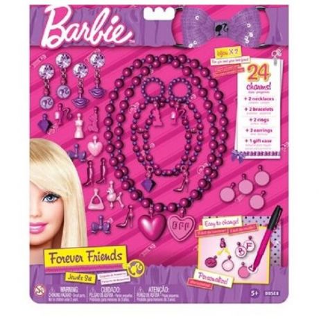 Набор создай свое украшение Intek BBSE8 "Друзья навсегда" в блистере Barbie