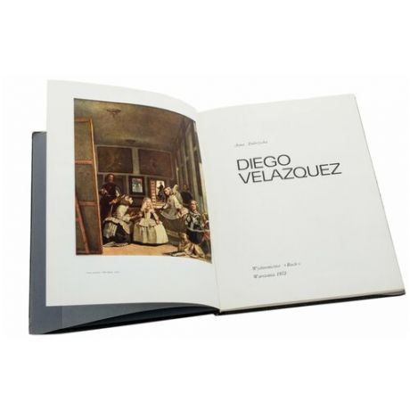 Dobrzycka Anna "Diego Velazquez" (на польском языке), бумага, печать, "Ruch", Варшава, Польша, 1972 г.