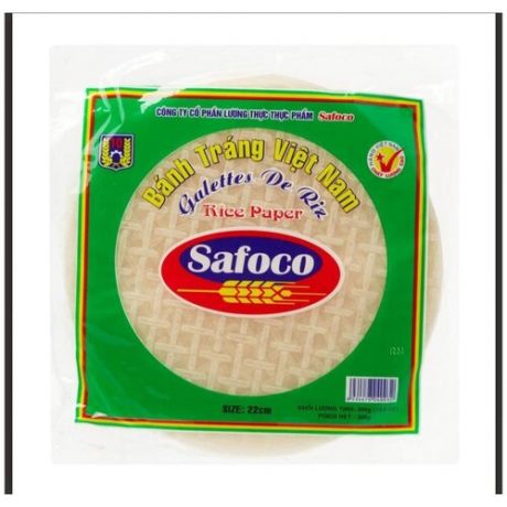 Рисовая бумага SAFOCO 22 см. 300г х 12 шт.