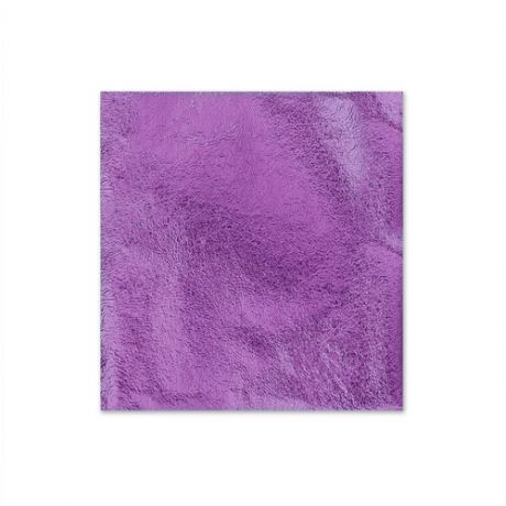 Поталь для золочения в листах 8,5 X 8,5 см 5 листов Фиолетовый