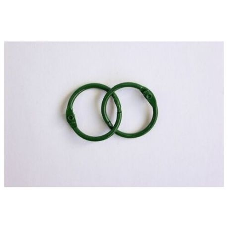 Кольца для альбомов, цвет: зеленый, 35 мм, 2 штуки, арт. ARS2103