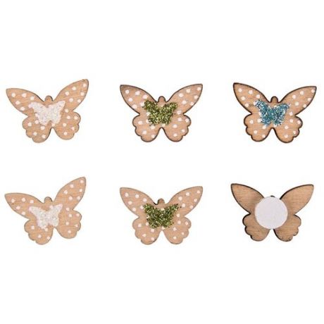 Набор декоративных элементов Маленькие бабочки RAYHER 2,5 х 1,4 см 46474000