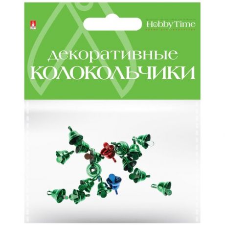 Набор декоративных элементов "Колокольчики", набор №15, 12 мм, 3 цвета