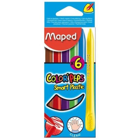 Maped Мелки пластиковые Color’Peps 6 шт