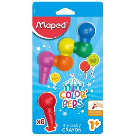 Maped Мелки пластиковые Color