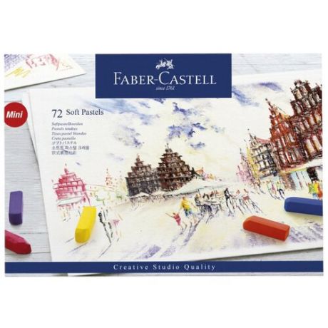 Faber-Castell Набор мягкой пастели Creative Studio, 72 цвета