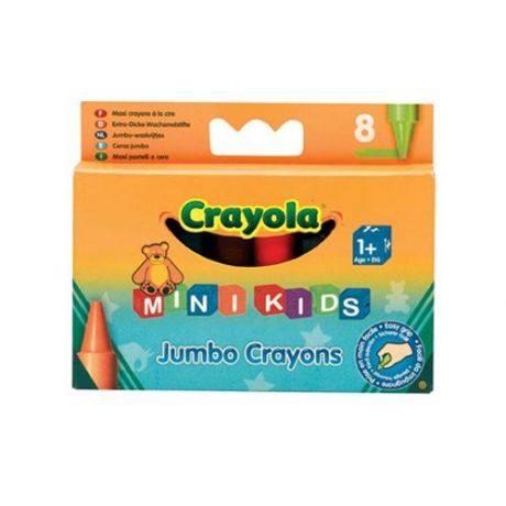 Crayola Восковые мелки для малышей 8 цветов 0080C
