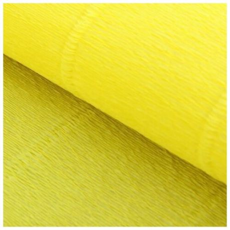 Бумага гофрированная, 574 "Карминно-желтая", 0,5 х 2,5 м