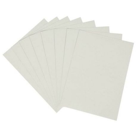 Картон белый А4, 8 листов ЗХК "Цветик", односторонний, мелованный, 200 г/м²