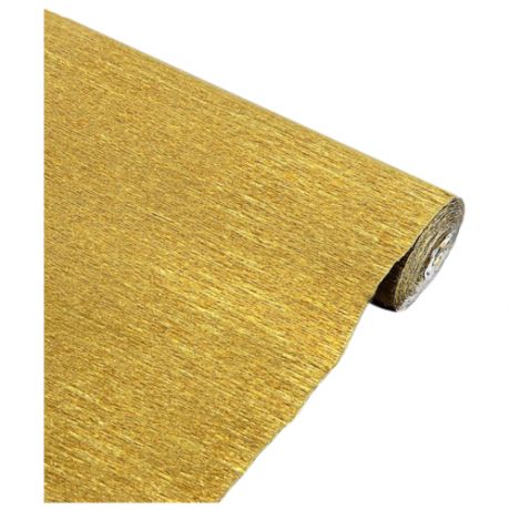 Цветная бумага крепированная металлизированная в рулоне 180 г Cartotecnica Rossi, 50х250 см, 1 л.