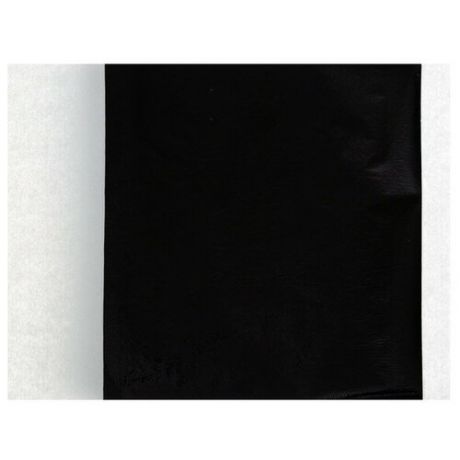 Набор Поталь 100 листов 8*8,5см, цвет фольгированный черный