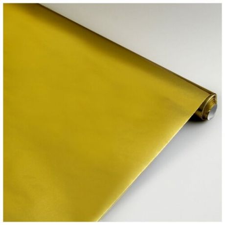 Sadipal Бумага цветная Металлизированная, в рулоне 0.5 х 2.0 м, Sadipal, золотой