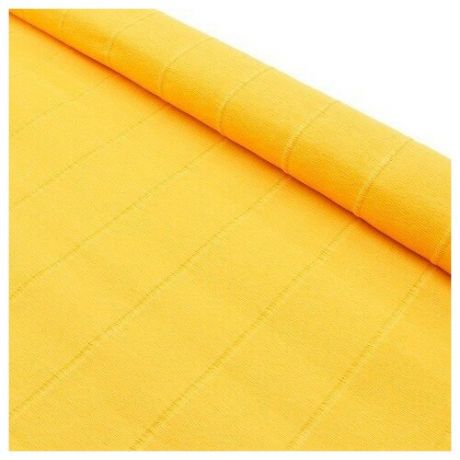 Бумага гофрированная простая Folia, цвет: 976 светло-оранжевый, 50x250 см, арт. 64564
