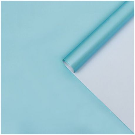 Бумага перламутровая, голубая, 0.5 x 0.7 м, 2 листа
