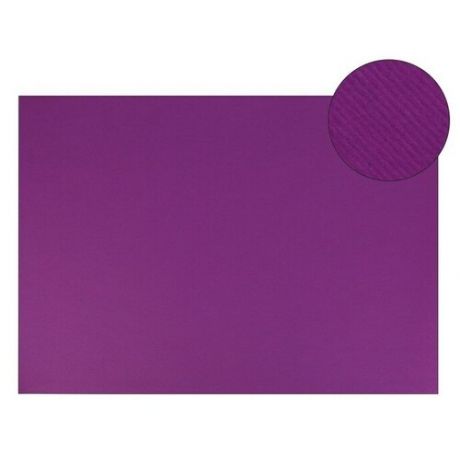 Sadipal Картон цветной, двусторонний: текстурный/гладкий, 700 х 500 мм, Sadipal Fabriano Elle Erre, 220 г/м, фиолетовый VIOLA