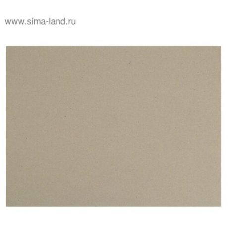 Картон переплетный 3.0 мм, 30*40 см, 10 листов, 1900 г/?2, серый