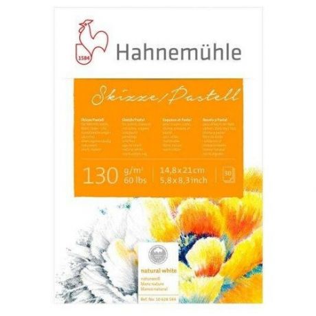 Альбом-склейка для пастели Hahnemuhle "Skizze/Pastell" А5 см 30 л 130 г белый цвет