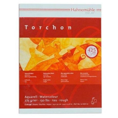Альбом-склейка для акварели Hahnemuhle "Torchon" 24х32 см 20 л 275 г