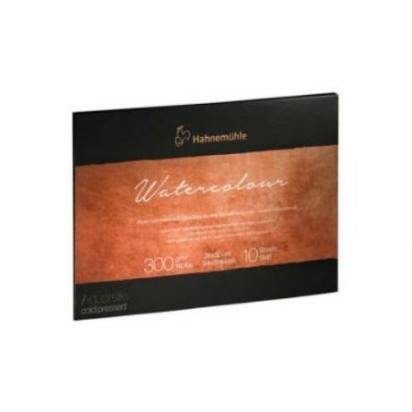 Альбом для акварели Hahnemuhle "Watercolour" 24x32 см 10 л 300 г хлопок 100% среднее зерно