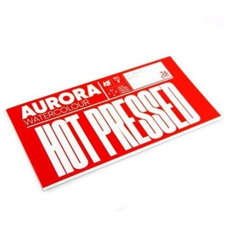 Альбом-склейка для акварели Aurora RAW Cold 18х36 см 20 л 300 г 100% целлюлоза