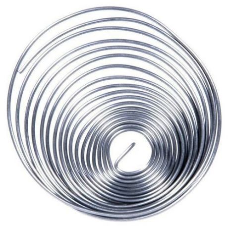Припой ПОС 61 с канифолью, спираль, диаметр 1,0 мм, 10 г